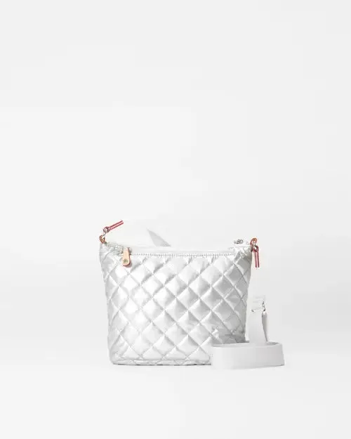 METRO SCOUT CROSSBODY DELUXE - MATTE SILVER