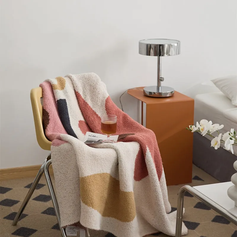 Microfiber Flower Throw-A