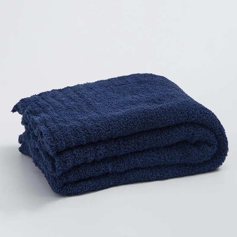 Microfiber Solid Color Throw