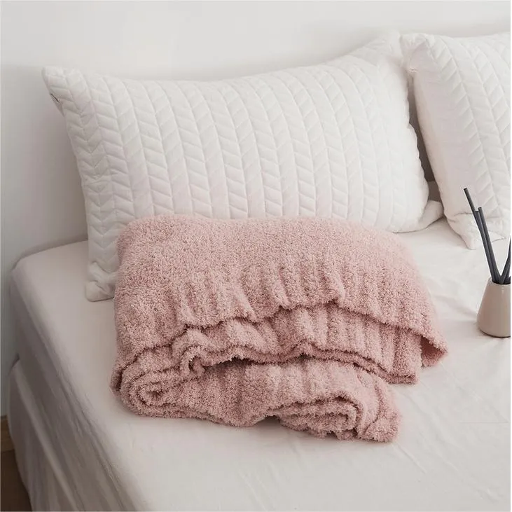 Microfiber Solid Color Throw