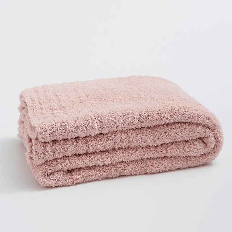 Microfiber Solid Color Throw