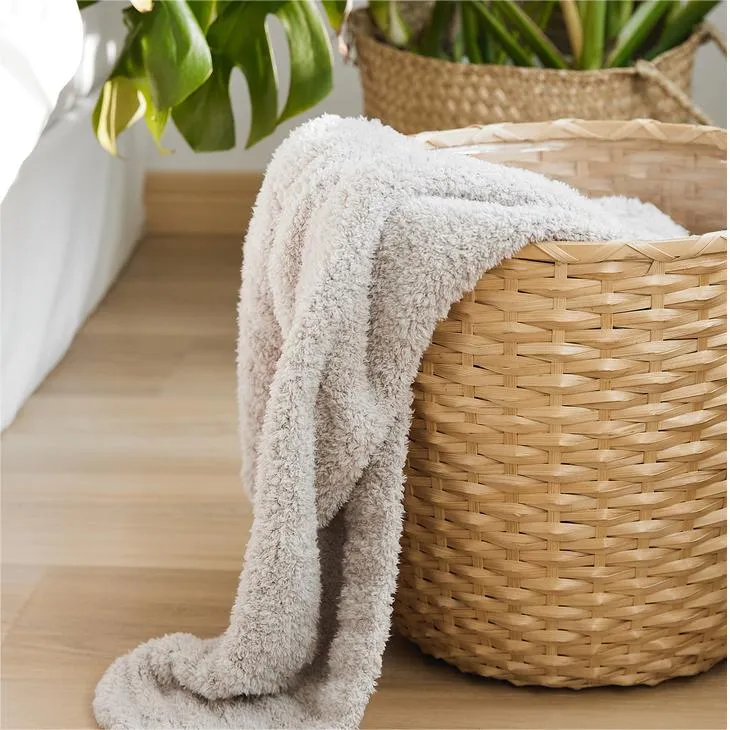 Microfiber Solid Color Throw