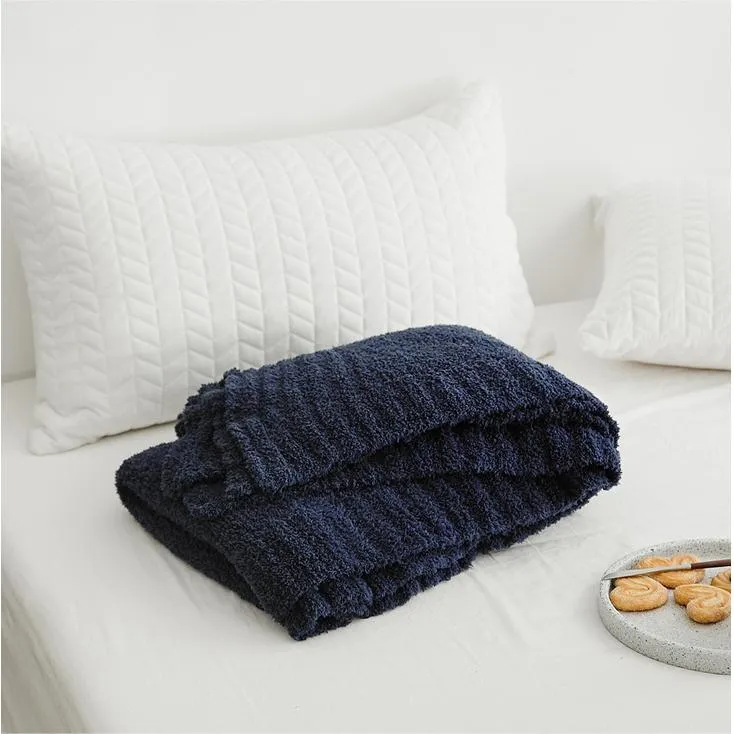 Microfiber Solid Color Throw