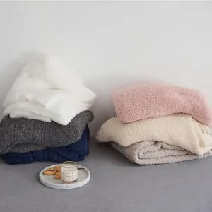 Microfiber Solid Color Throw