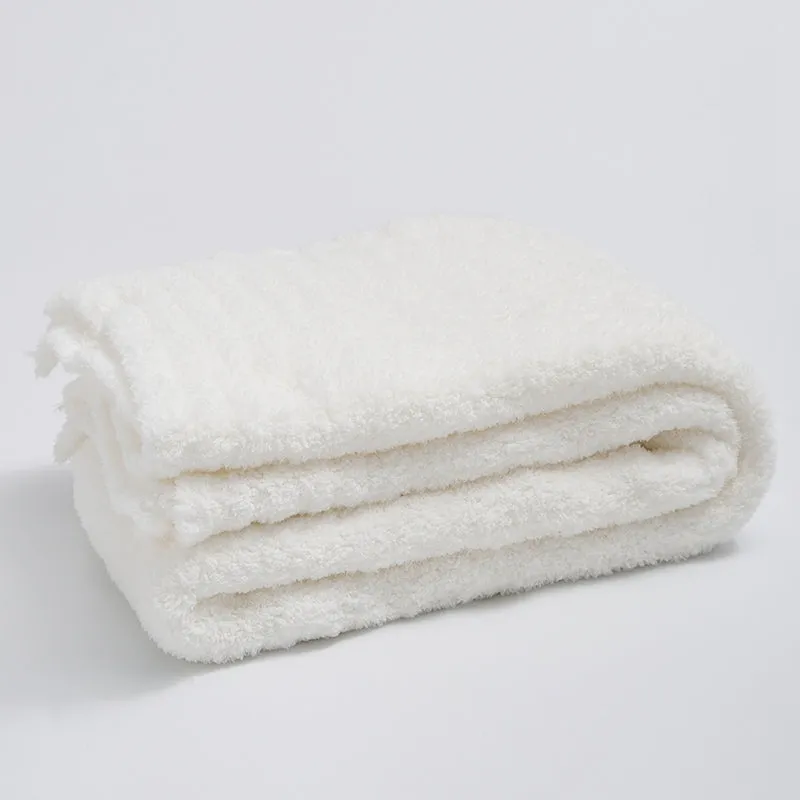Microfiber Solid Color Throw