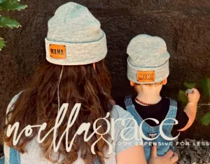 Mommy and Me Beenie Set