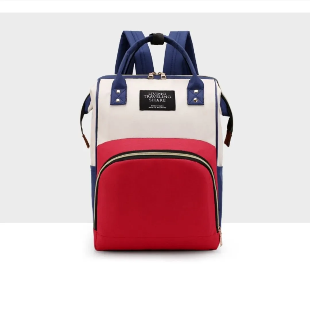 Mommy's Best Friend - ColorBlocked Diaper Bag