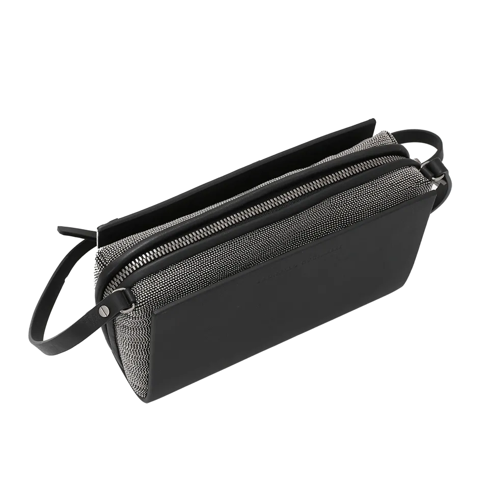 Monili Leather Wallet Crossbody