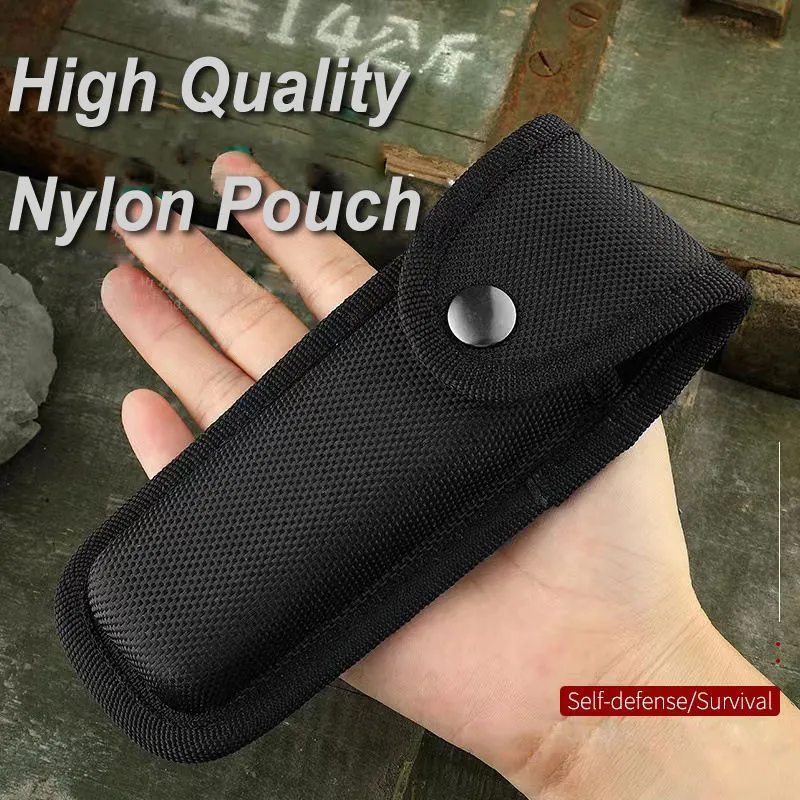 Multi Purpose Nylon Cover For Small Led Flashlight Tool Knife Storage Pouch Case  164*70Mm