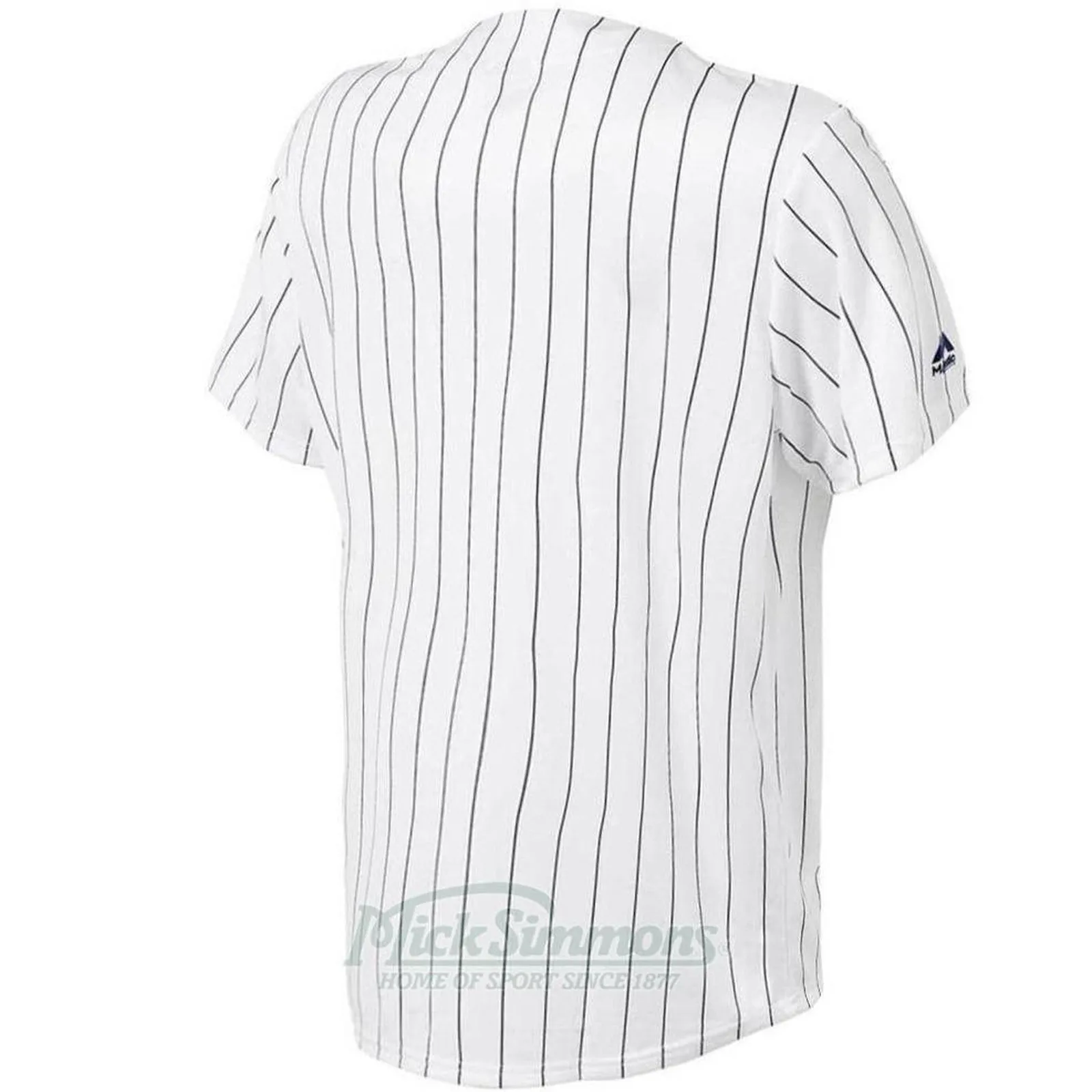 New York Yankees Chest Logo Replica MLB Baseball Jersey by Majestic