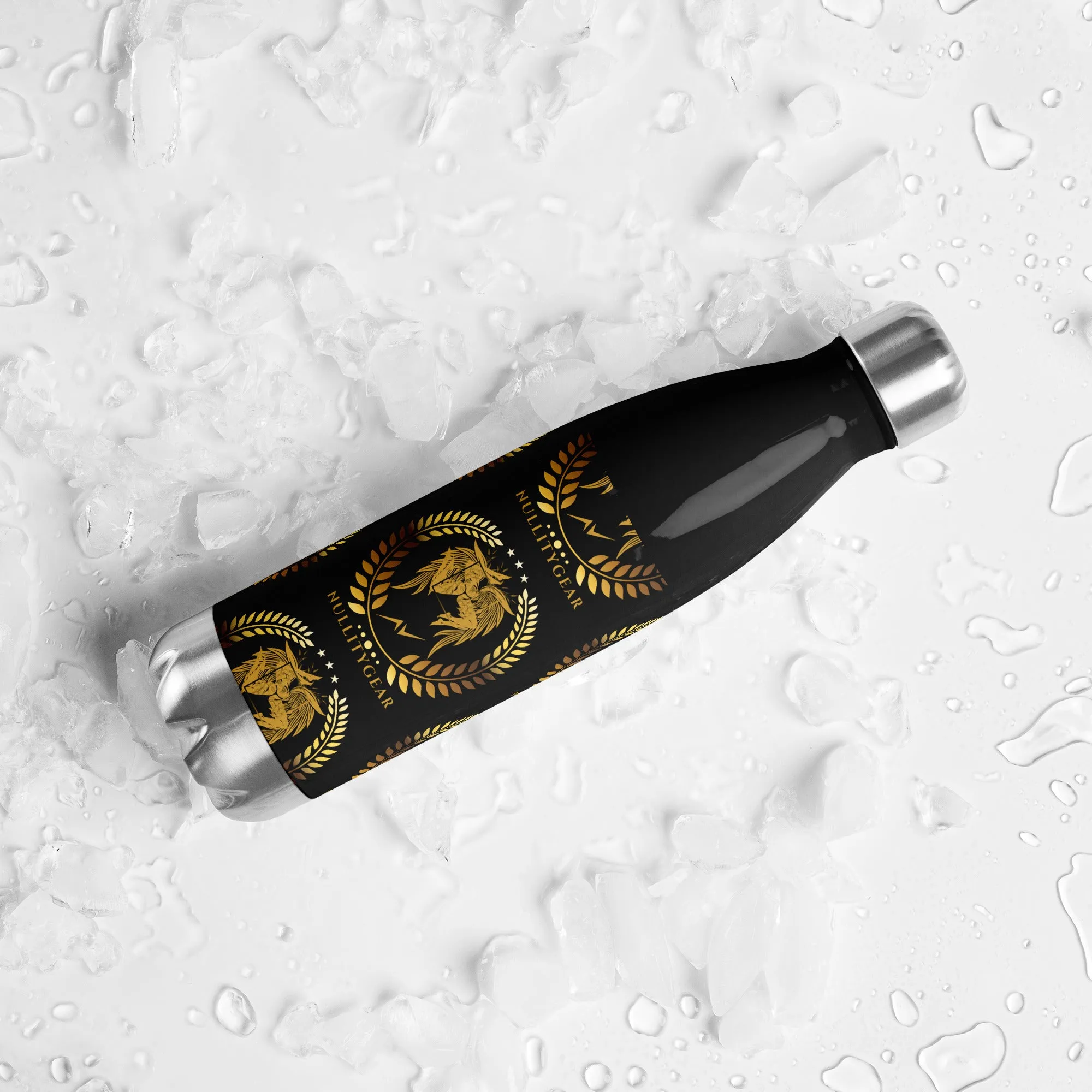 Nullitygear Logo Stainless steel water bottle