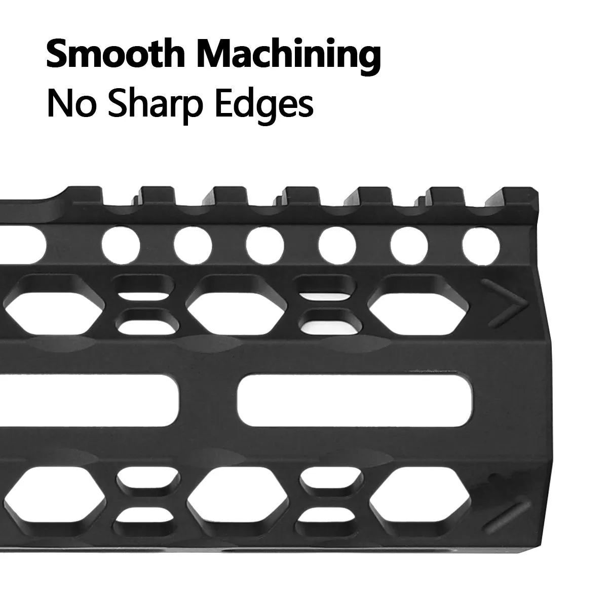 ohhunt® AR15 Slim lightweight Honeycomb M-lok Free Floating Handguard with Steel Barrel Nut 7" 9" 10" 12" 13.5" 15"