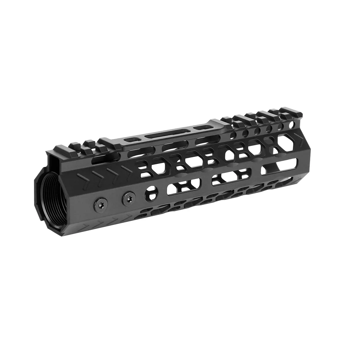 ohhunt® AR15 Slim lightweight Honeycomb M-lok Free Floating Handguard with Steel Barrel Nut 7" 9" 10" 12" 13.5" 15"