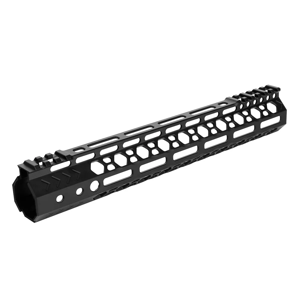 ohhunt® AR15 Slim lightweight Honeycomb M-lok Free Floating Handguard with Steel Barrel Nut 7" 9" 10" 12" 13.5" 15"