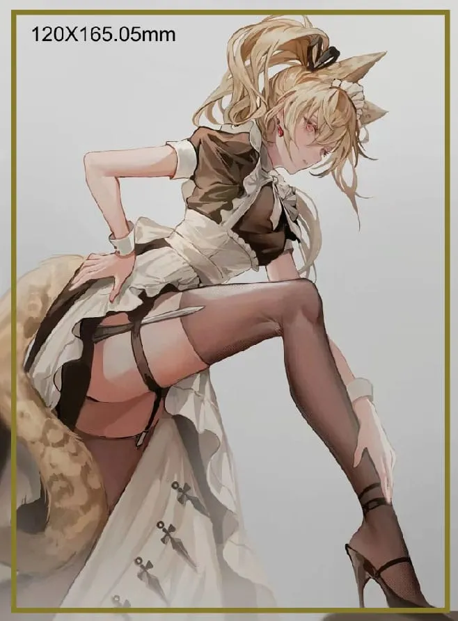 Original Character PVC Statue 1/7 Battle Maid Different Species Leopard Cat Maria Deluxe Edition 24 Cm