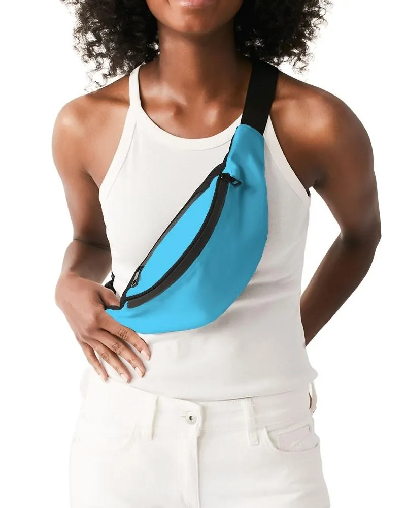 Pastel Cyan Belt Bag | Bright Pastel Cyan | C60M0Y0K0