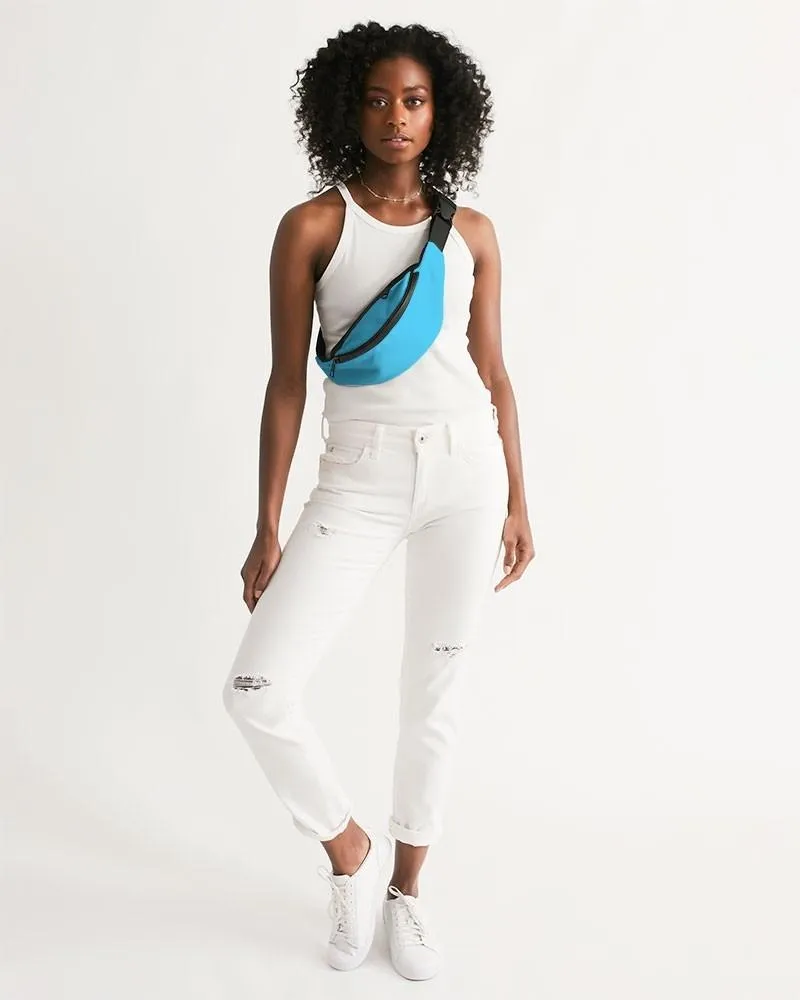Pastel Cyan Belt Bag | Bright Pastel Cyan | C60M0Y0K0