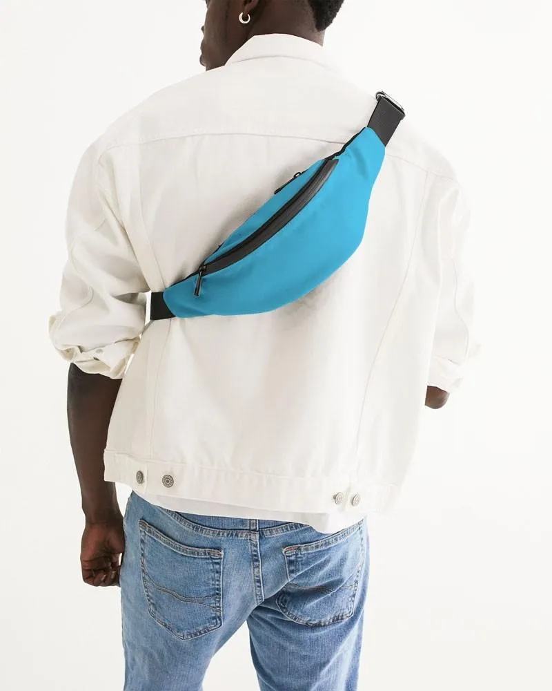 Pastel Cyan Belt Bag | Bright Pastel Cyan | C60M0Y0K0