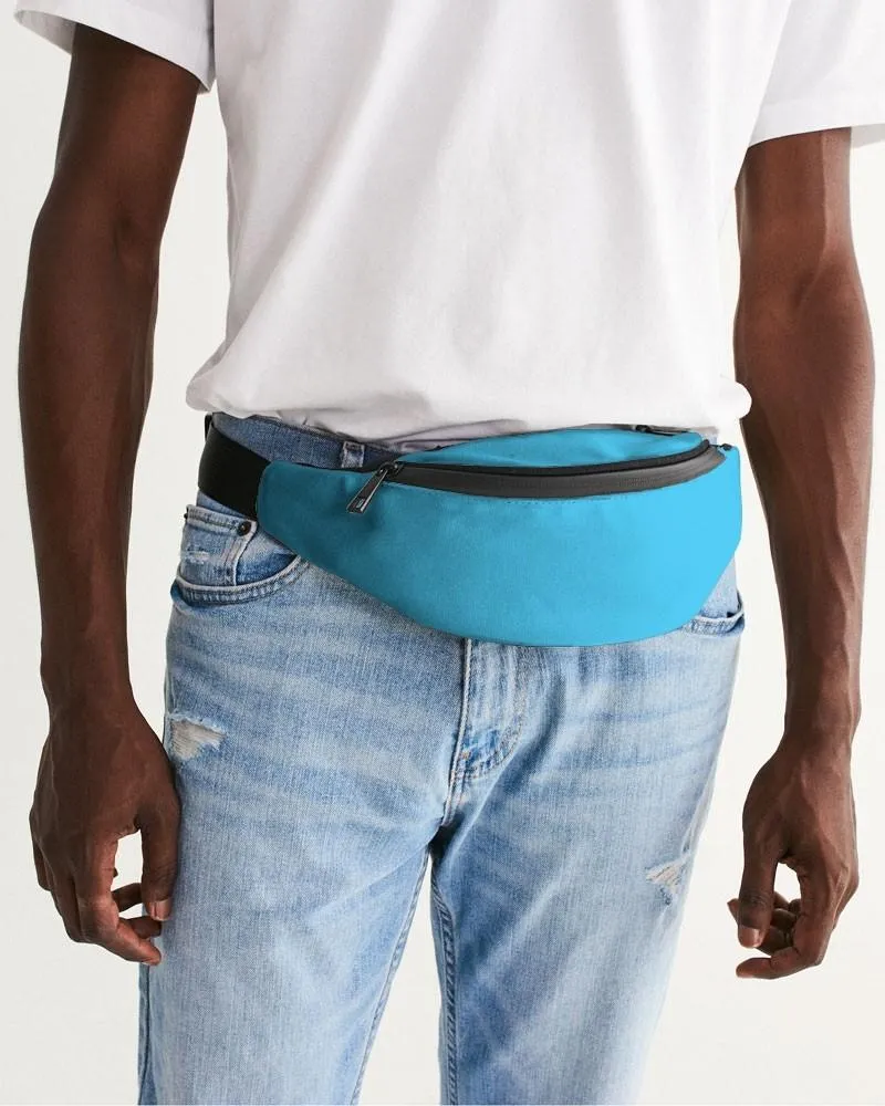 Pastel Cyan Belt Bag | Bright Pastel Cyan | C60M0Y0K0