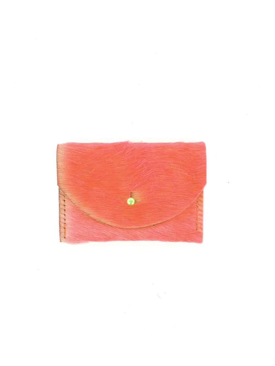 PEACH CARD HOLDER