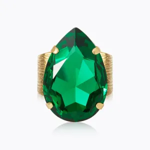 Perfect Drop Ring / Majestic Green
