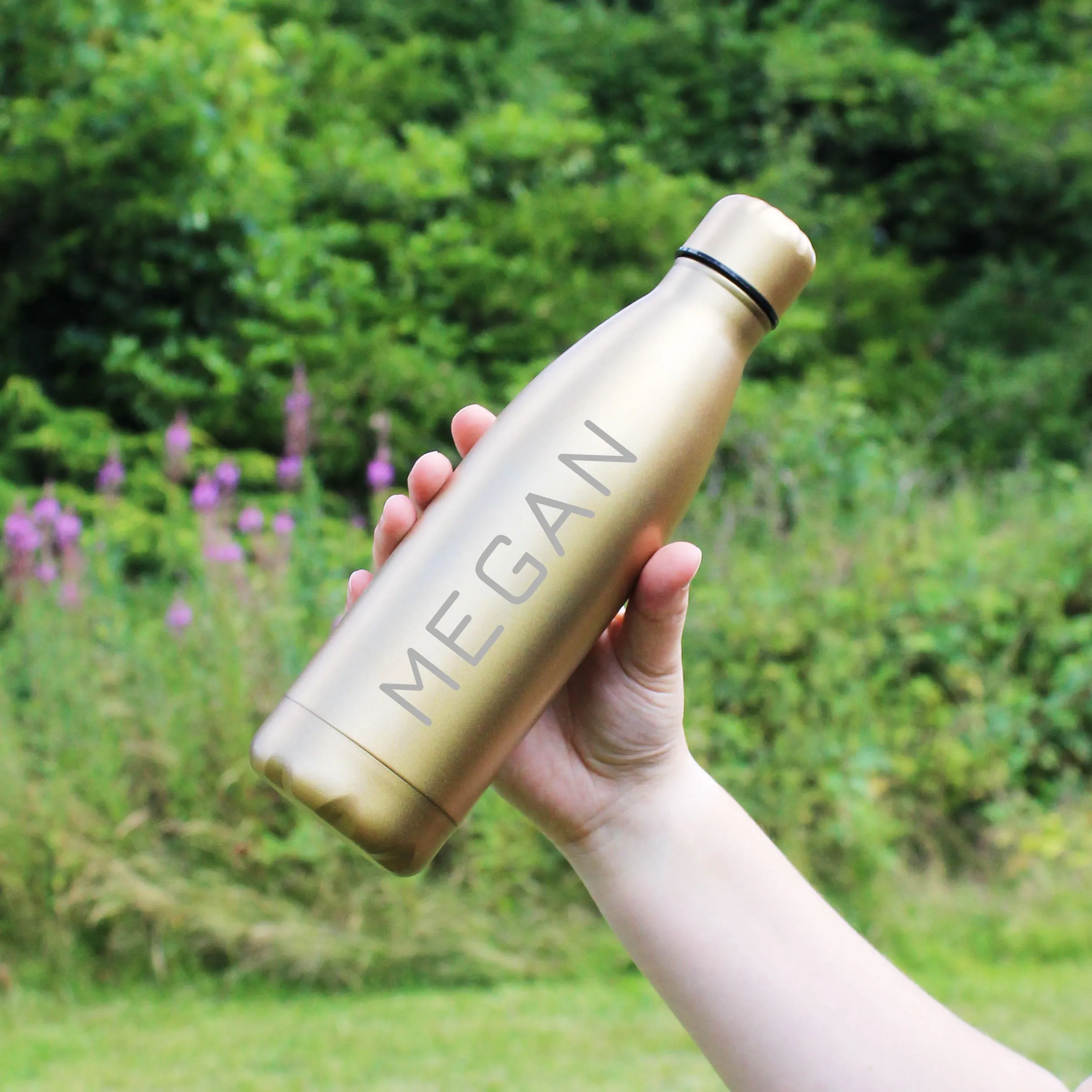 Personalised Named 790ml Metal Water Bottle
