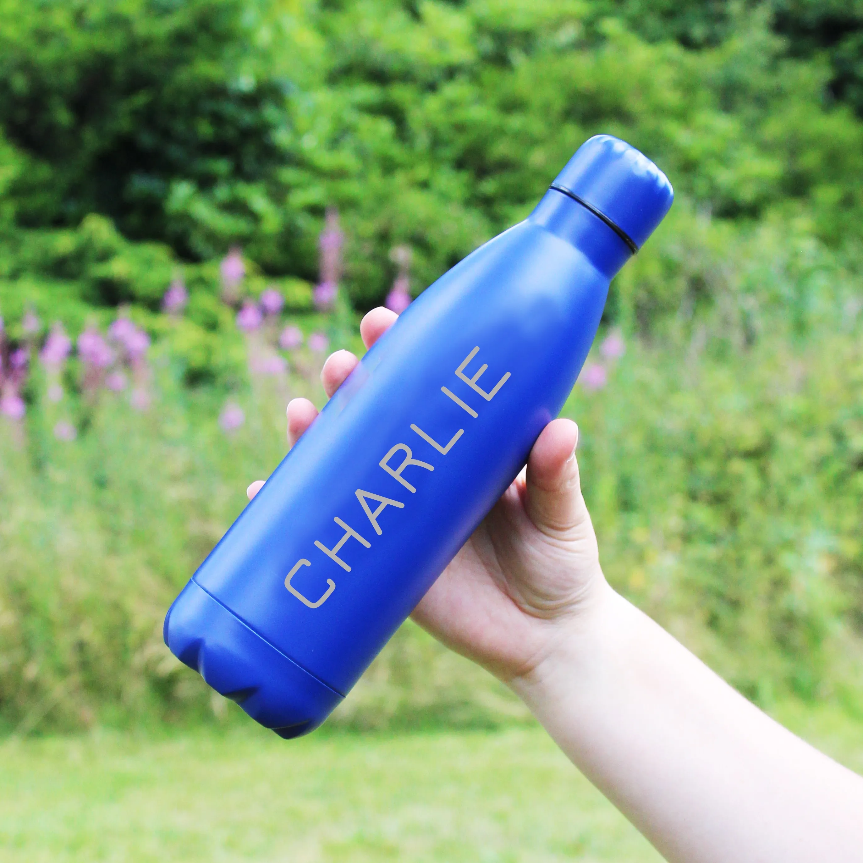 Personalised Named 790ml Metal Water Bottle