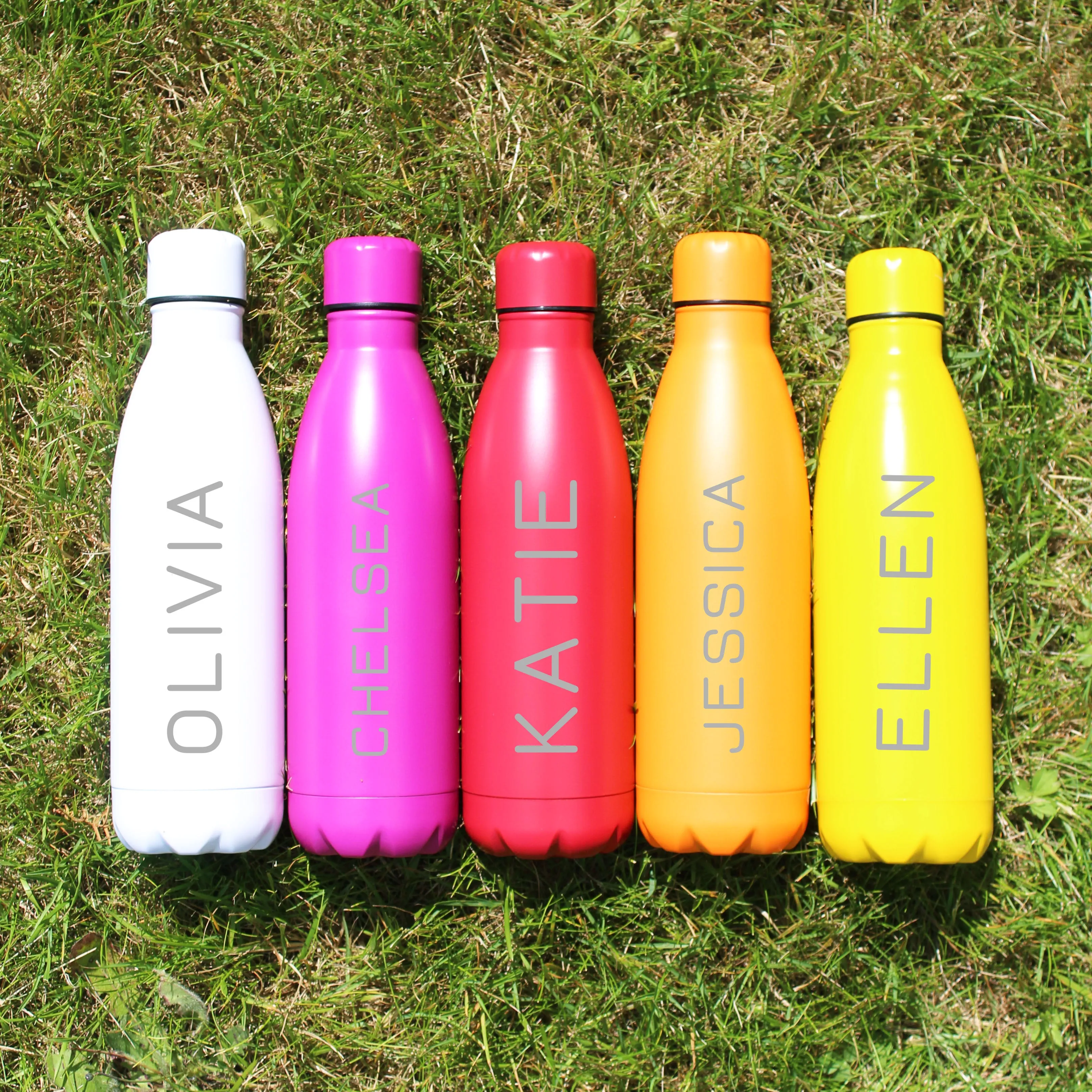 Personalised Named 790ml Metal Water Bottle