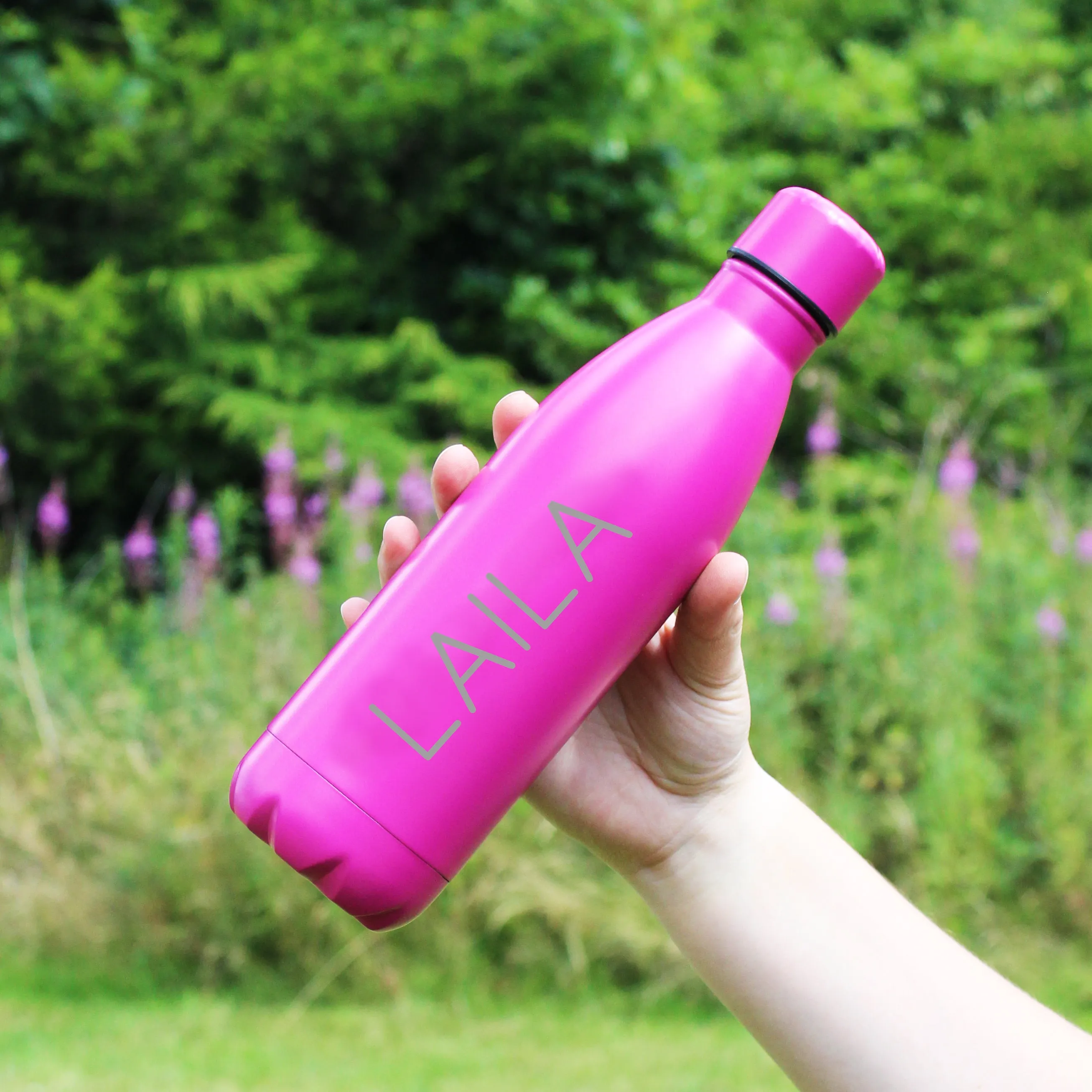 Personalised Named 790ml Metal Water Bottle