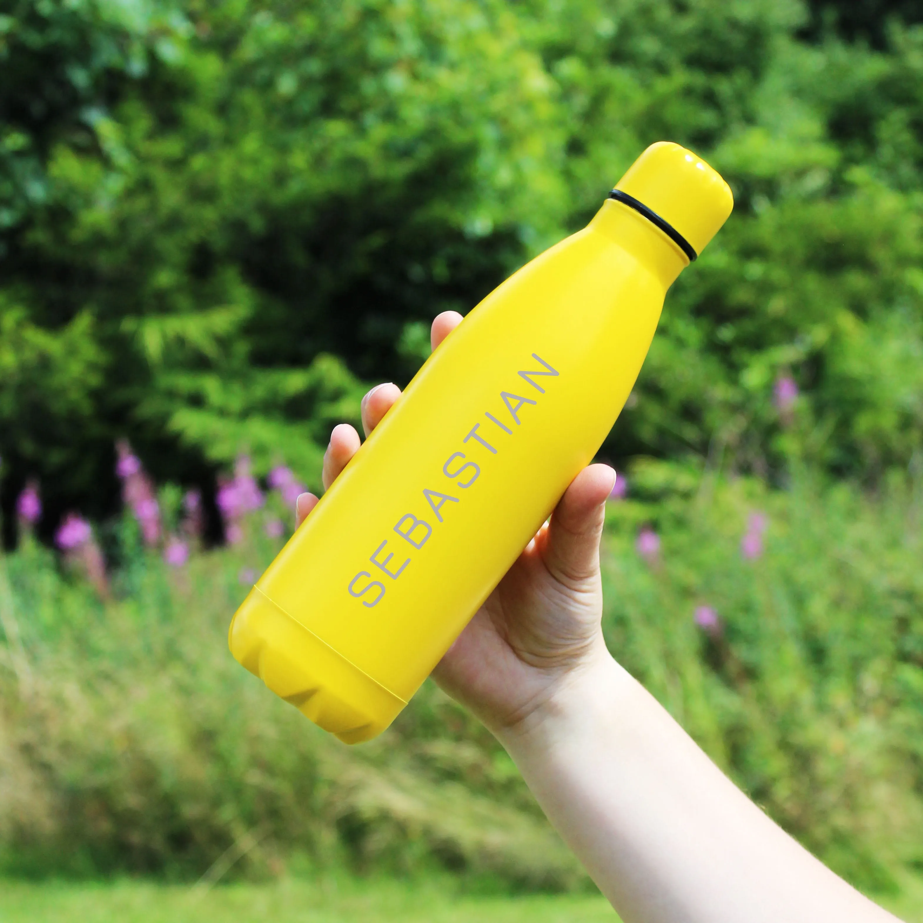 Personalised Named 790ml Metal Water Bottle