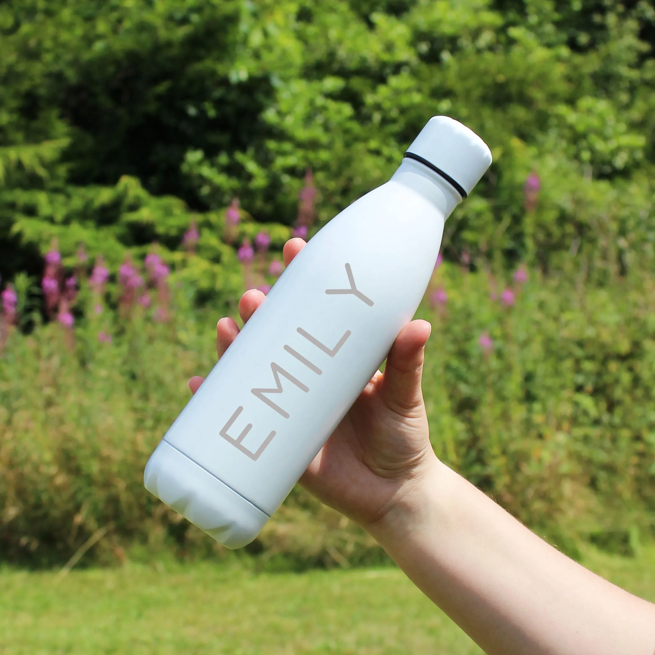 Personalised Named 790ml Metal Water Bottle