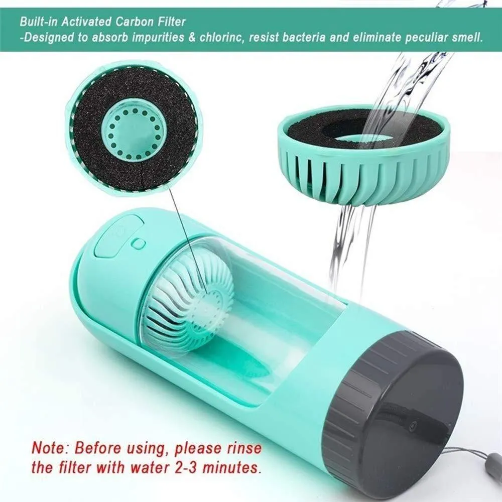 Portable Pet Dog Water Bottle 300ml Drinking Bowl for Small Large Dogs Feeding Water Dispenser Cat Dogs Outdoor Bottles