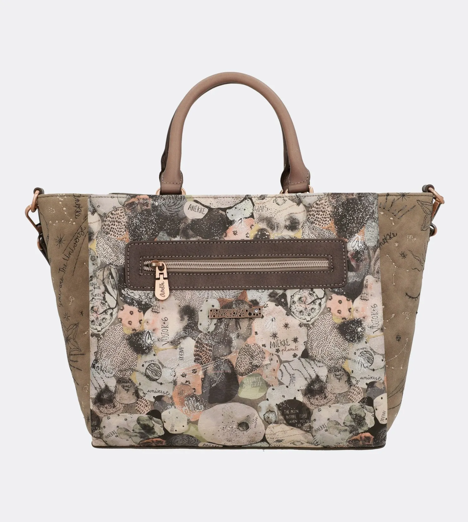 Pretty universe two handle bag