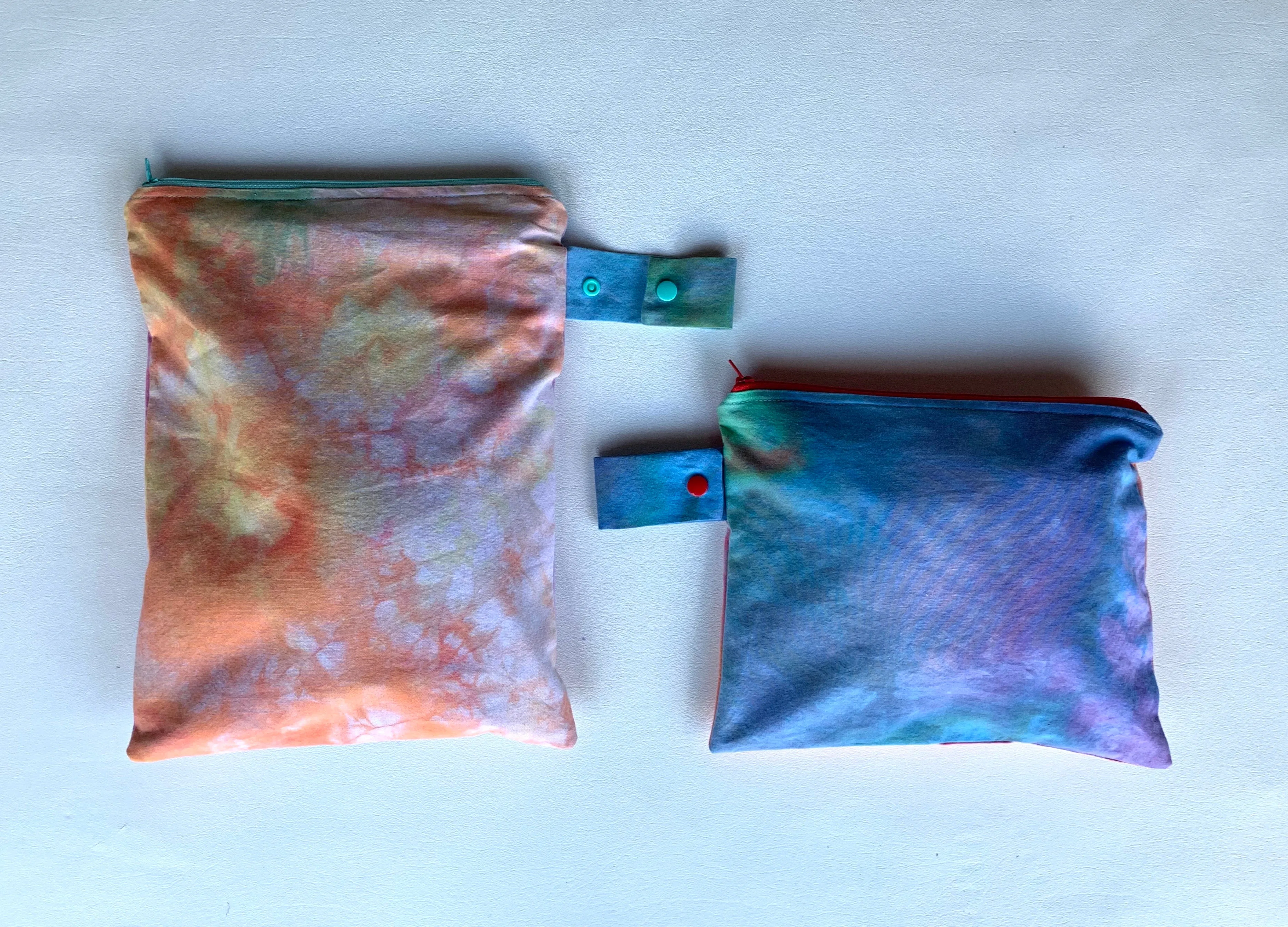 Rainbow Tie Dye Wetbag, Large