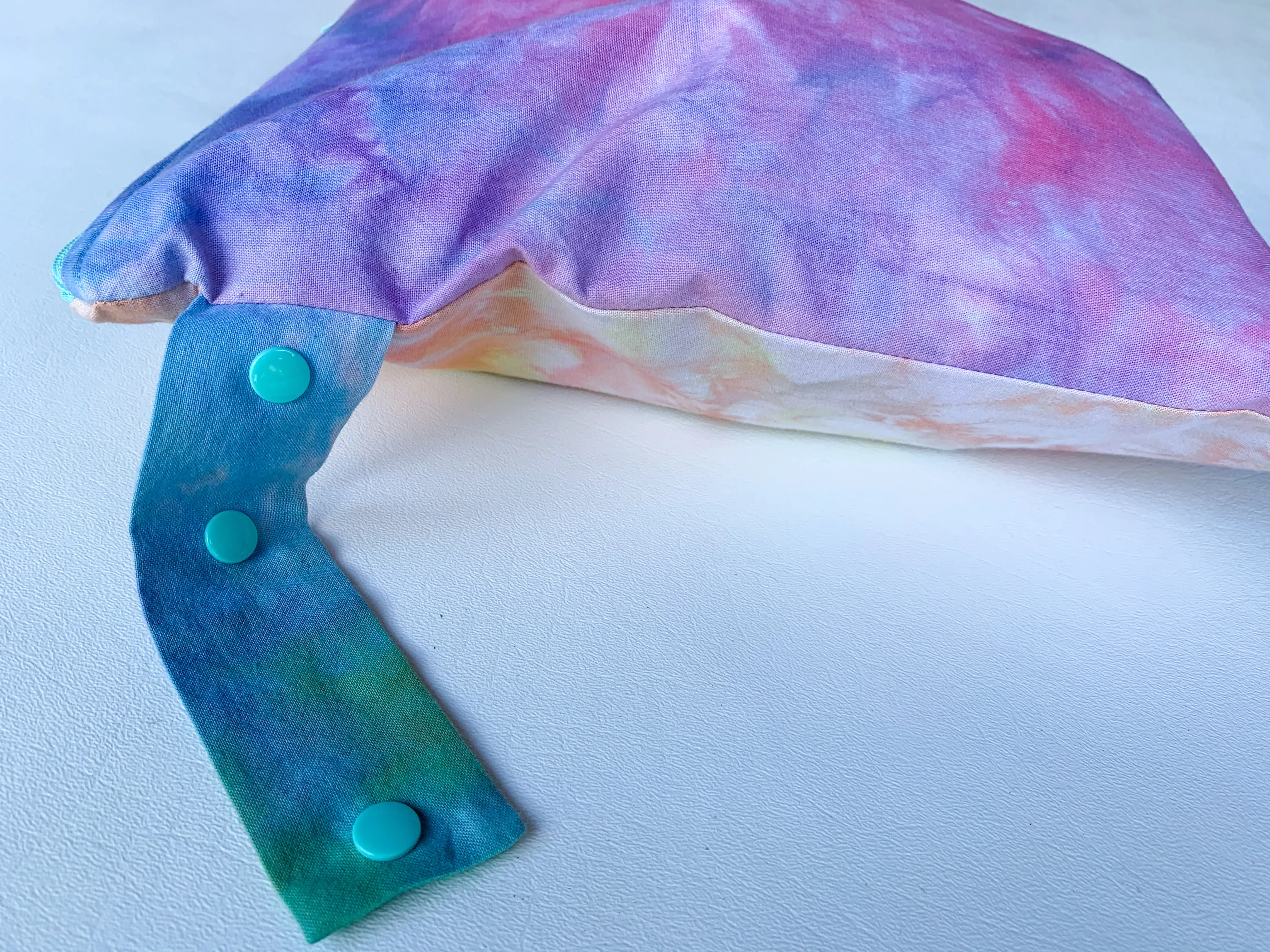 Rainbow Tie Dye Wetbag, Large