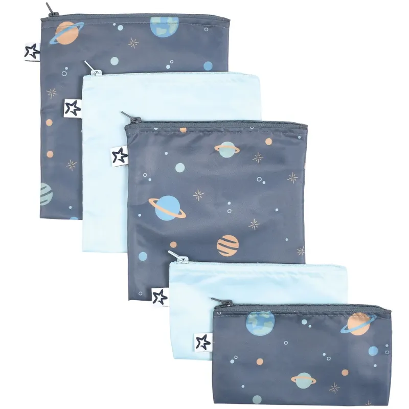 Reusable Snack Bags - 5 Pack