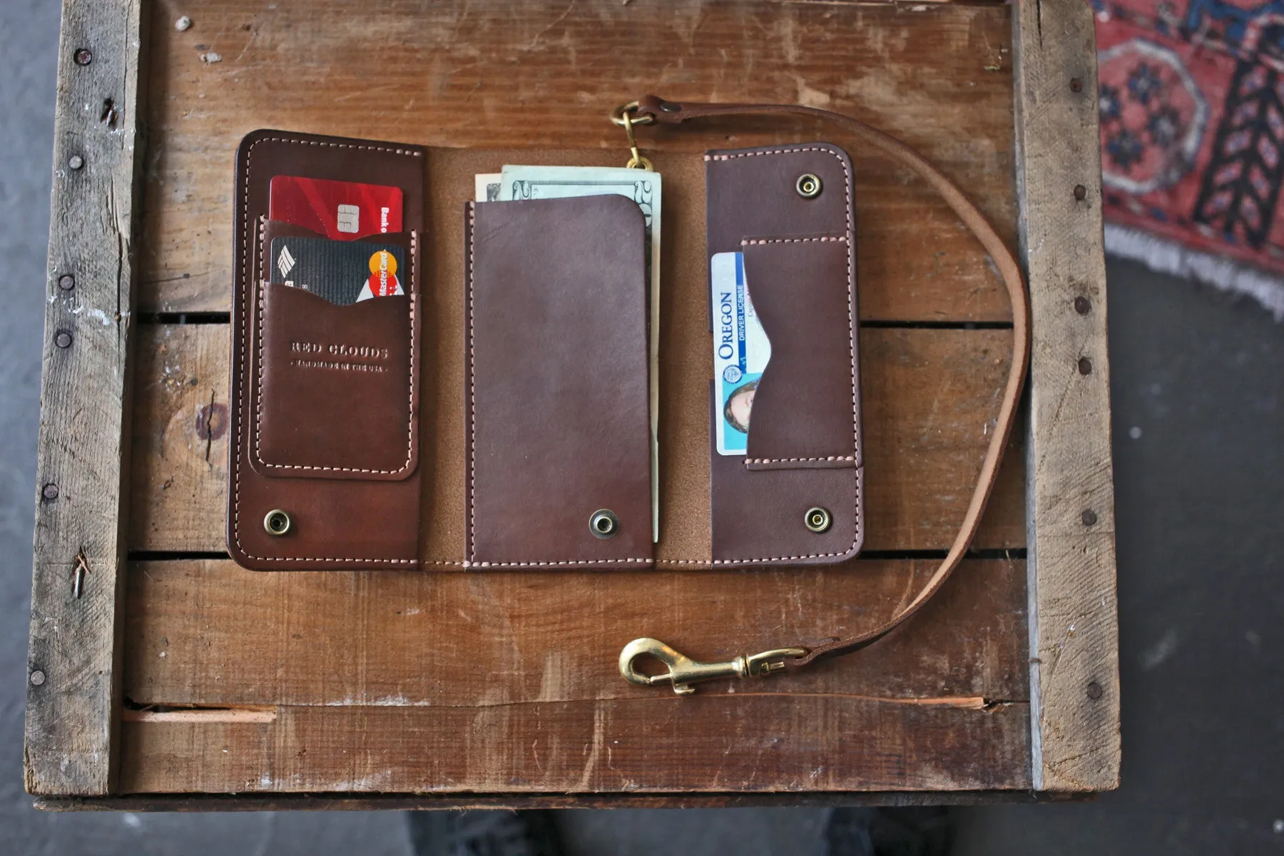 Rigby Trucker Wallet - Black