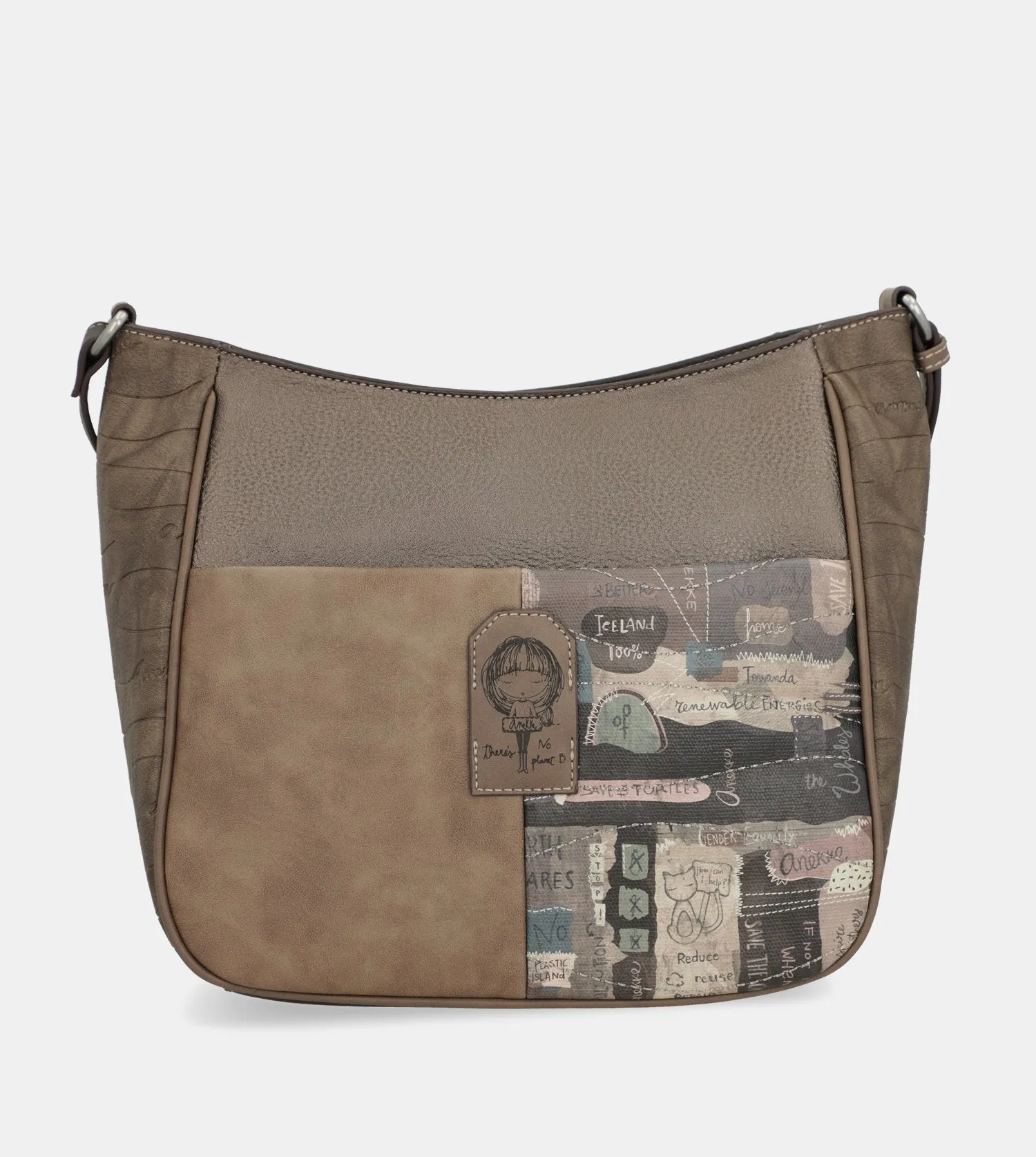 Rune crossbody bag with an adjustable strap