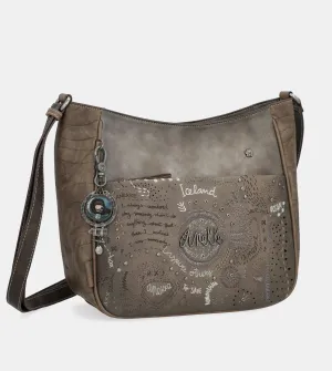 Rune crossbody bag with an adjustable strap
