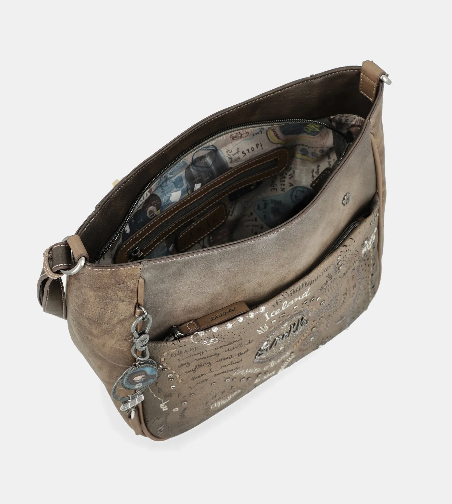 Rune crossbody bag with an adjustable strap