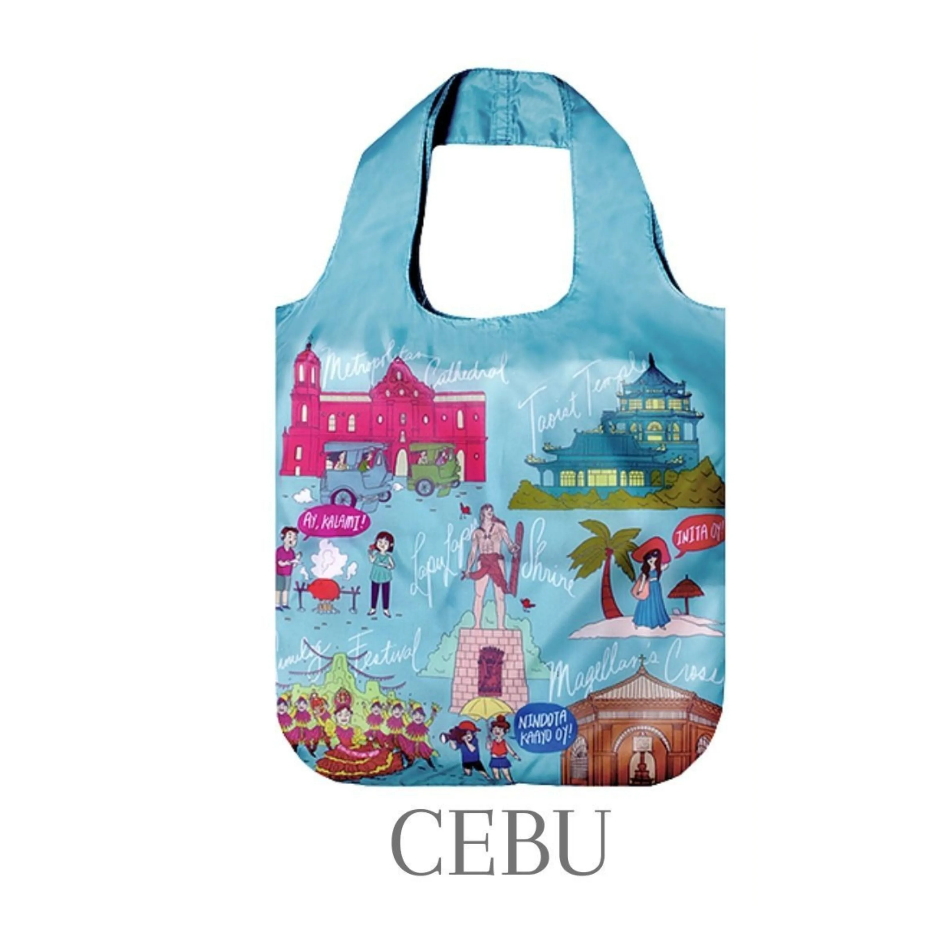 SAC People Reusable Bags. Cities Collection