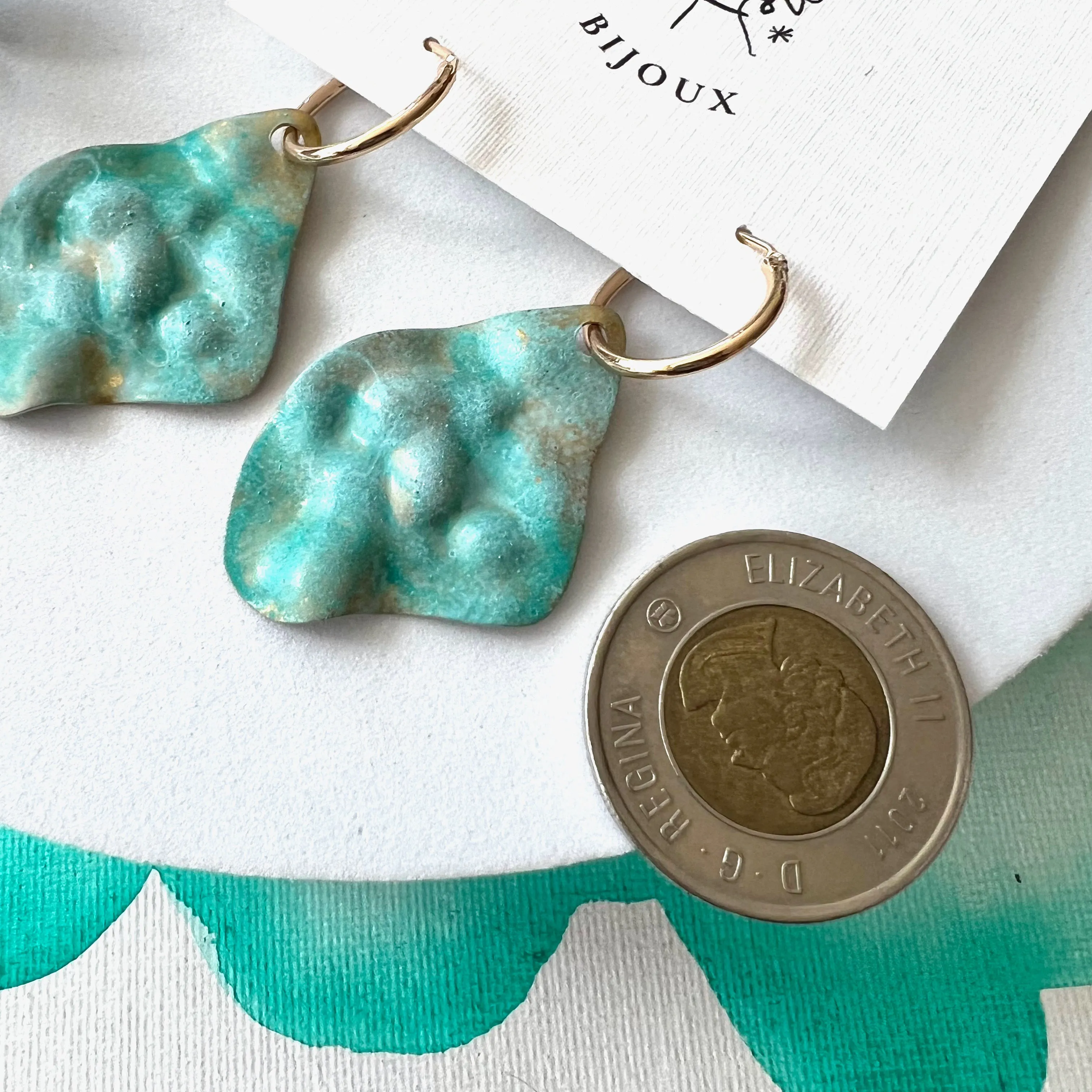 Salt   Sea Earrings