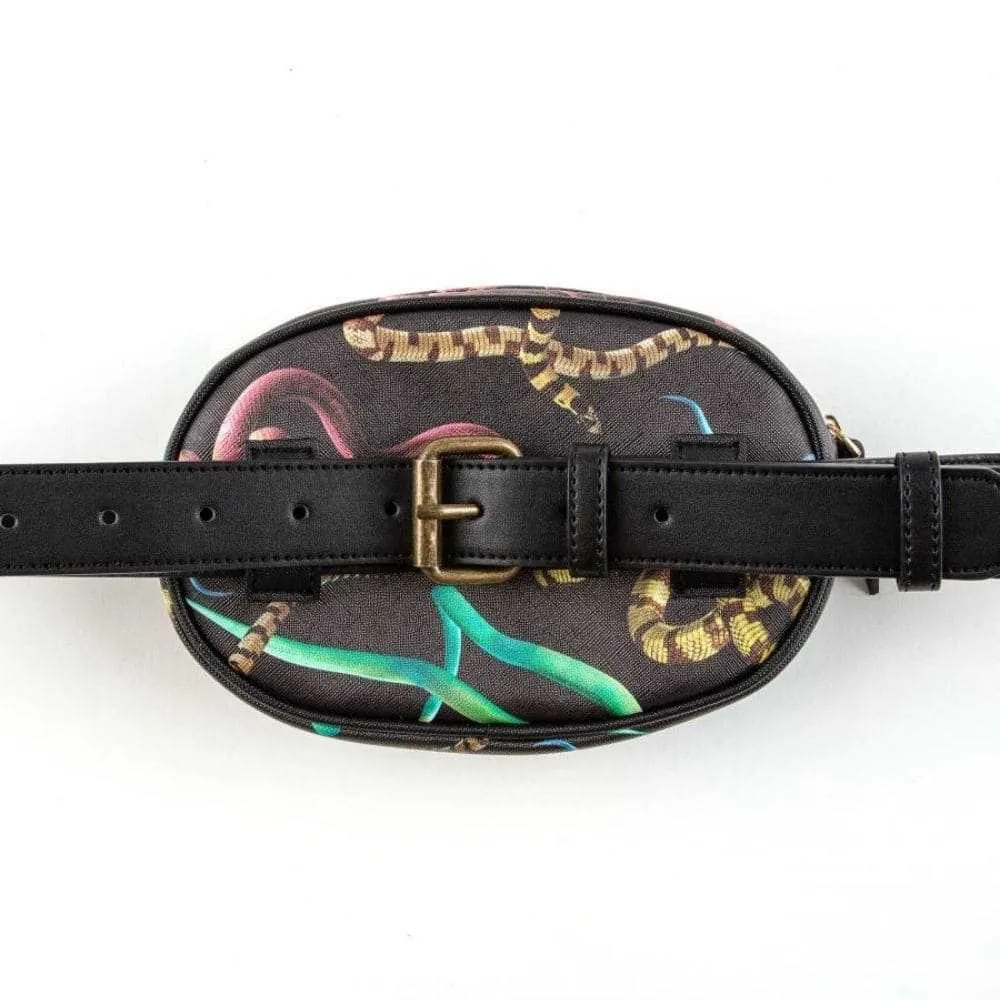 Seletti Toiletpaper Waist Bag Snakes