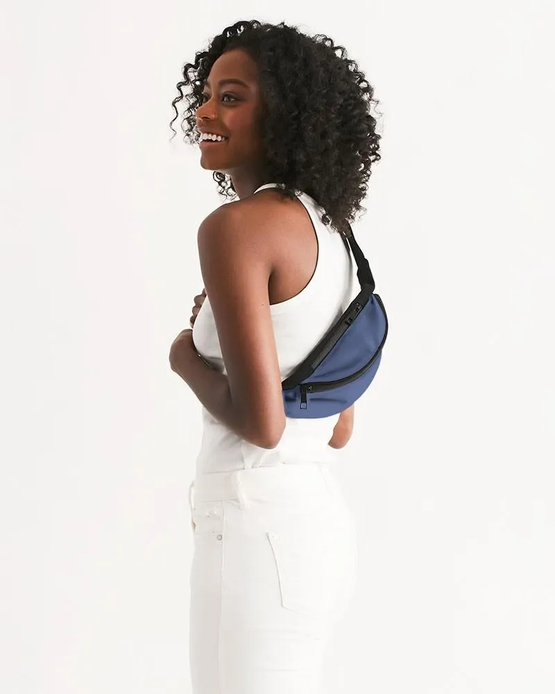 Shaded Pastel Blue Belt Bag | C60M45Y0K30