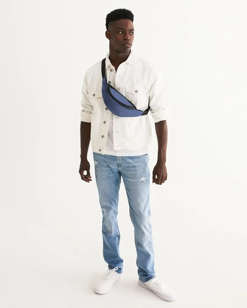 Shaded Pastel Blue Belt Bag | C60M45Y0K30