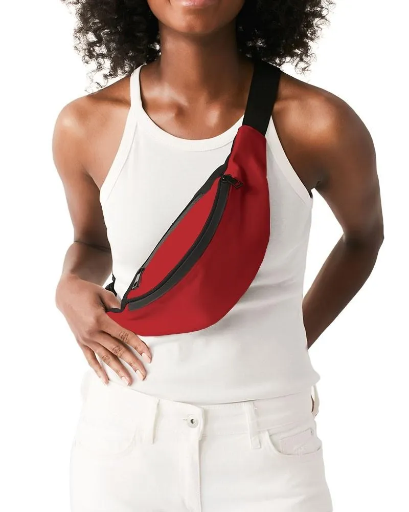 Shaded Red Belt Bag | C0M100Y100K30
