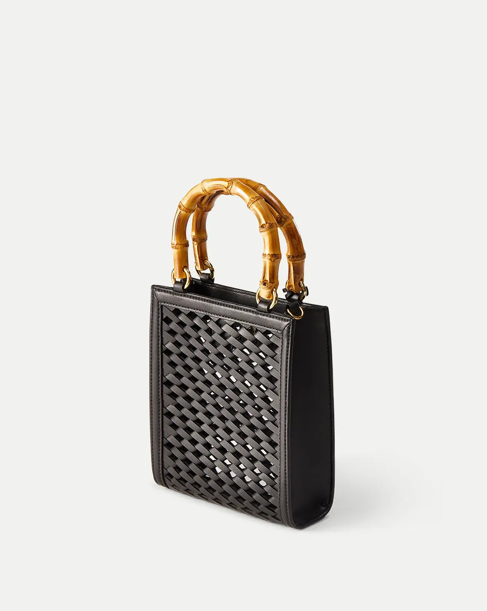 Shopper Bag with Bamboo-Handle