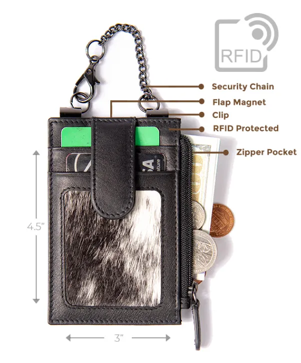 Sidekick V2 Black Hair On Wallet 1070H-BLK