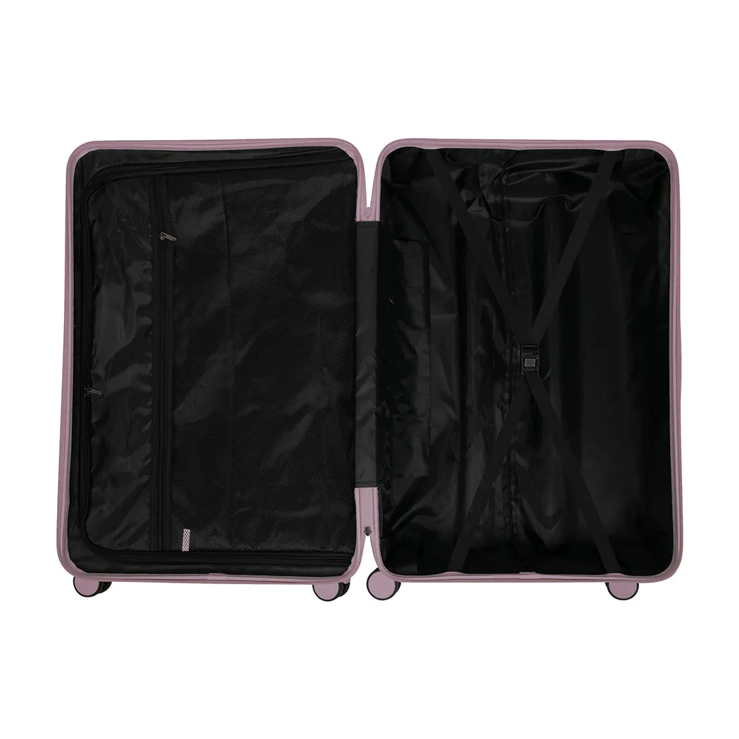 Slimbridge Luggage Suitcase Trolley Rose gold 2pc 20" 28"