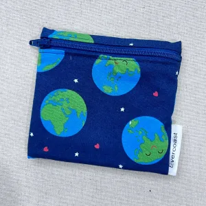 Smiling Earth Reusable Mini Snack Bag